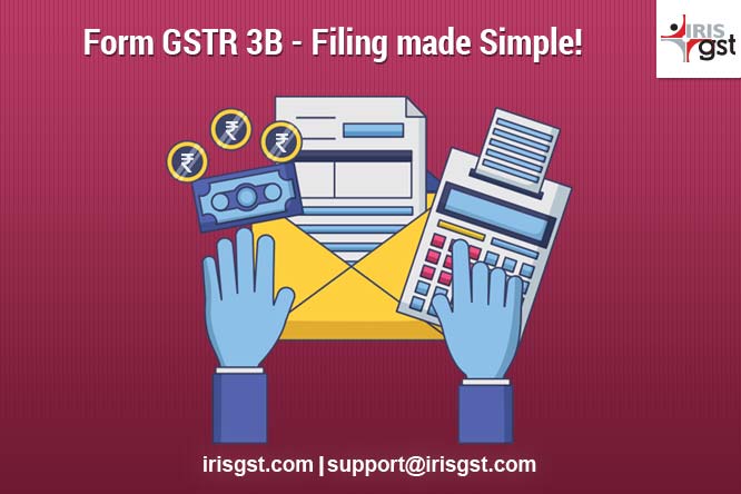 Form GSTR 3B Filing Made simple