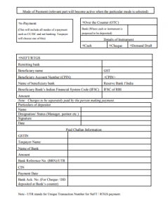 PMT-06: All you need to know about this GST Challan